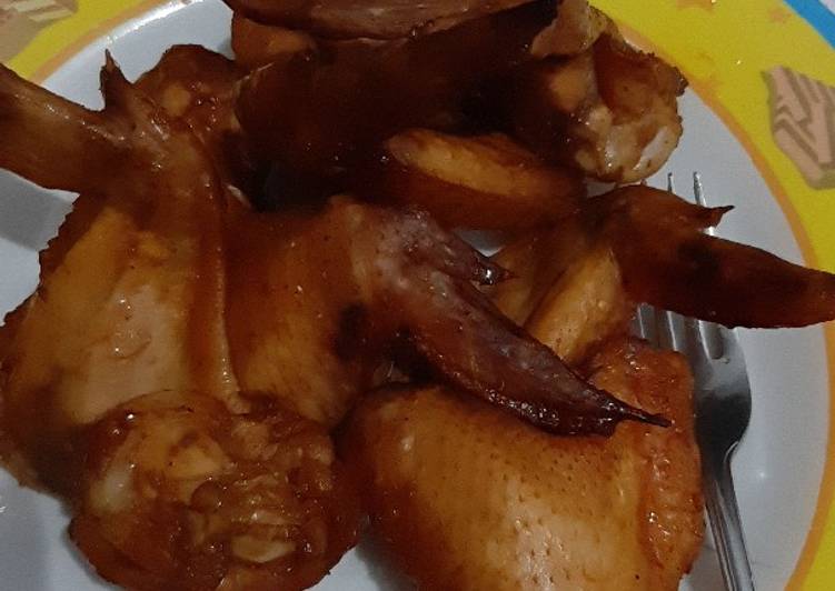 9 Resep: Spicy Chicken Wing Kekinian