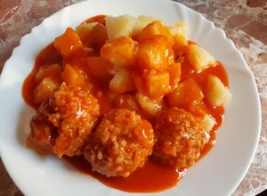 Paradicsomos húsgombóc recept fotója