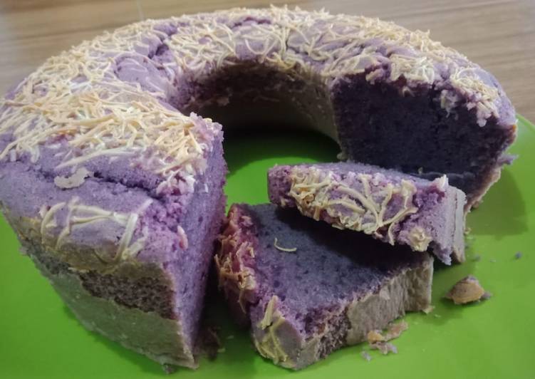 Bolu Ubi Ungu / Taro Cake Lembuutt