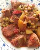 Estofado de carne en bolsitas para horno
