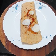 A picture of Spring Onion - Methi Frankie.