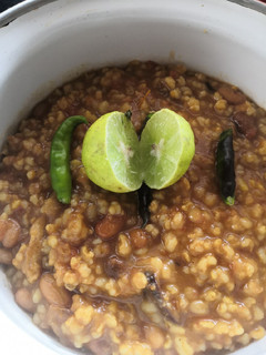 A picture of Brown rice khichdi.