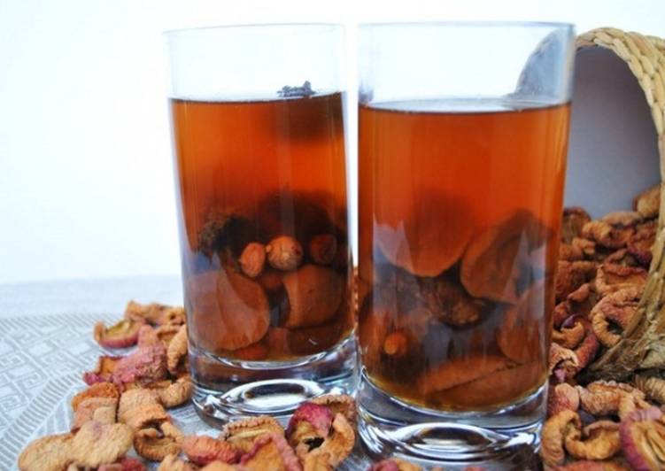 Компот из кураги и чернослива пошаговый рецепт с фото