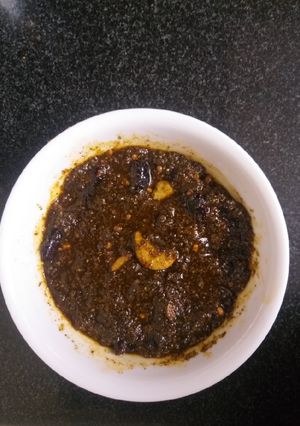 A picture of Pudina Chutney.