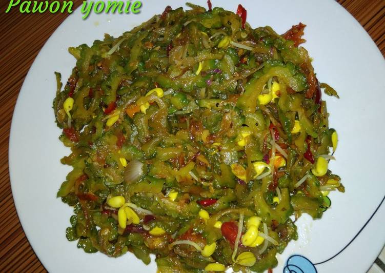 Bagaimana Membuat Tumis pare, Menggugah Selera