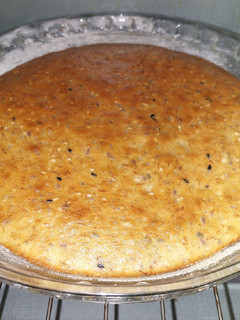 Una foto de Torta de banana sin tacc