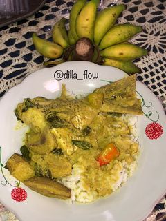 Foto resep Gulai Ikan Kakap Dengan Pisang Manis