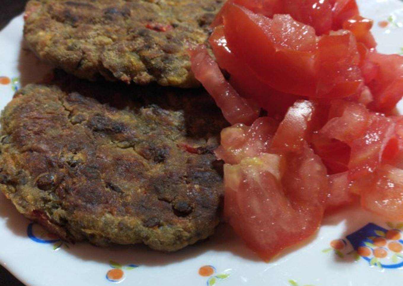 Hamburguesas de lentejas