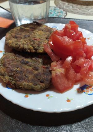 Una foto de Hamburguesas de lentejas