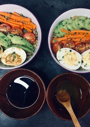 Une photo de Poke bowl 🍲