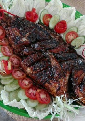 Foto resep Ikan bakar pedas