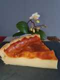 Tarte au flan parisien à la vanille