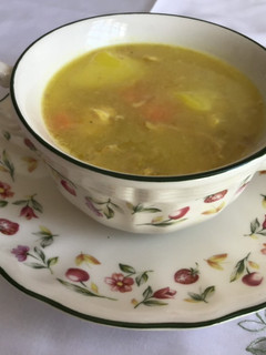 Una foto de Sopa de pollo