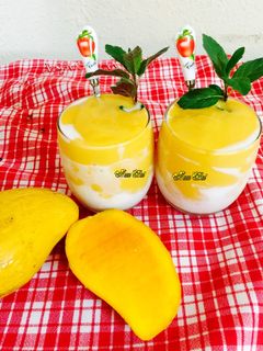 Hình của món Sinh tố sữa chua xoài!.