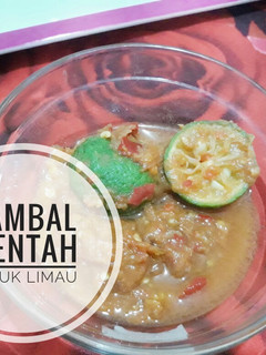 Foto resep Sambal Mentah Jeruk Limau
