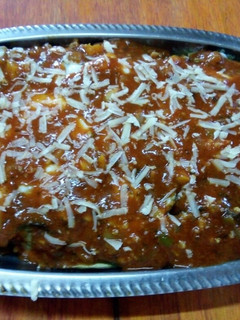 Una foto de Lasagna de berenjenas
