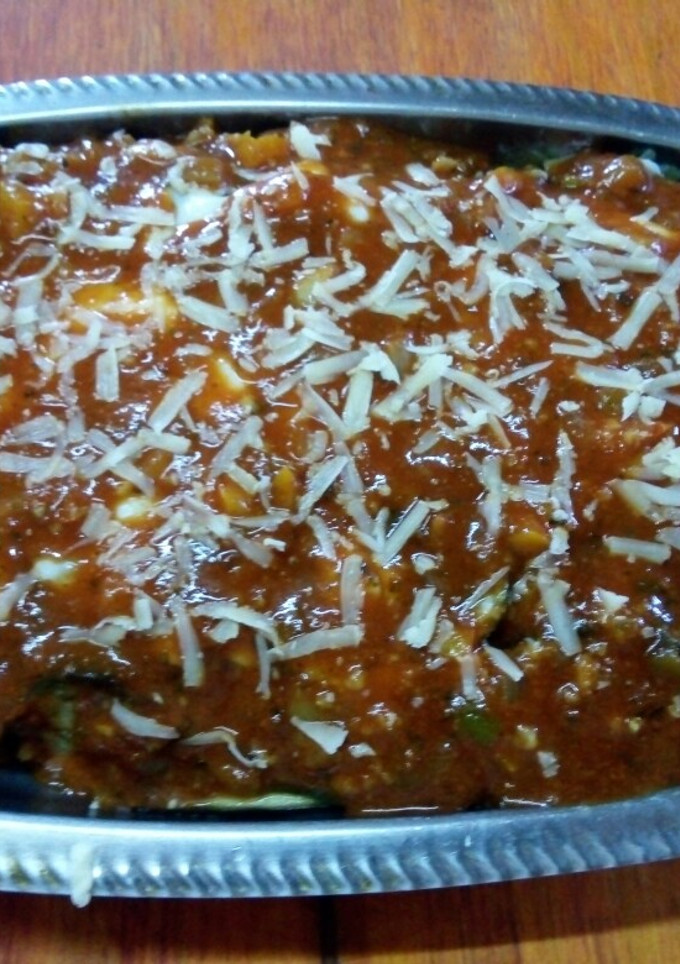 Una foto de Lasagna de berenjenas
