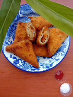 Foto resep Risoles rogout sayur lipat amplop dan segitiga