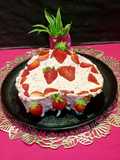 স্ট্রবেরি কেক (strawberry Cake recipe in Bengali)