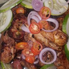 A picture of Roasted chicken.