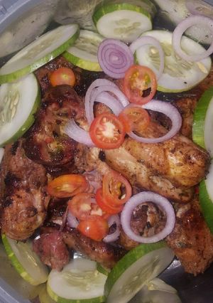 A picture of Roasted chicken.