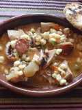 Callos a la criolla en olla de barro