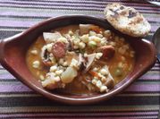 Una foto de callos en olla express