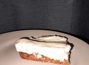 Una foto de Lemon pie con base de avena
