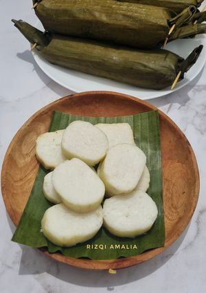 Foto resep Lontong Rice Cooker Bungkus Daun Pisang