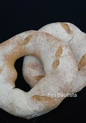 Una foto de Roscas de pan con masa madre