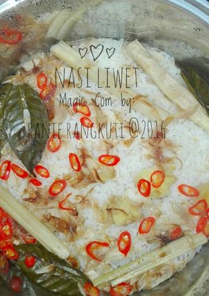Foto resep Nasi Liwet Magic Com Sederhana