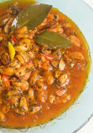 Foto resep Kerang hijau saos padang