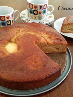 Una foto de Bizcocho de manzana
