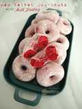 Red Velvet Doughnuts (Milk Dusting)