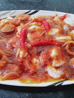 Foto resep Udang saos tiram