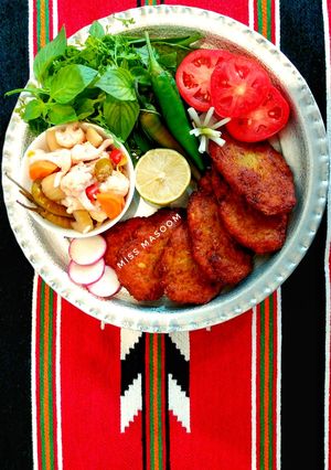 عکسی از دستور کتلت خوشمزه ایرانی