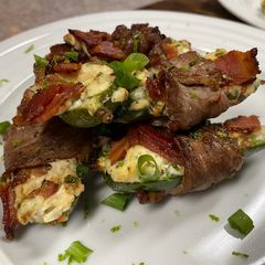A picture of Steak Wrapped Stuffed Jalapeños.