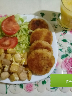 صورة لوصفة خبيزات الدجاج والبطاطا