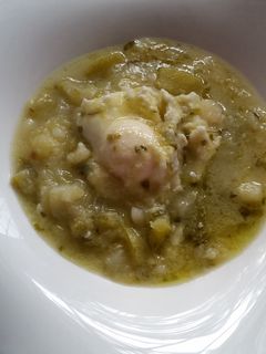 Una foto de Caldo de huevo
