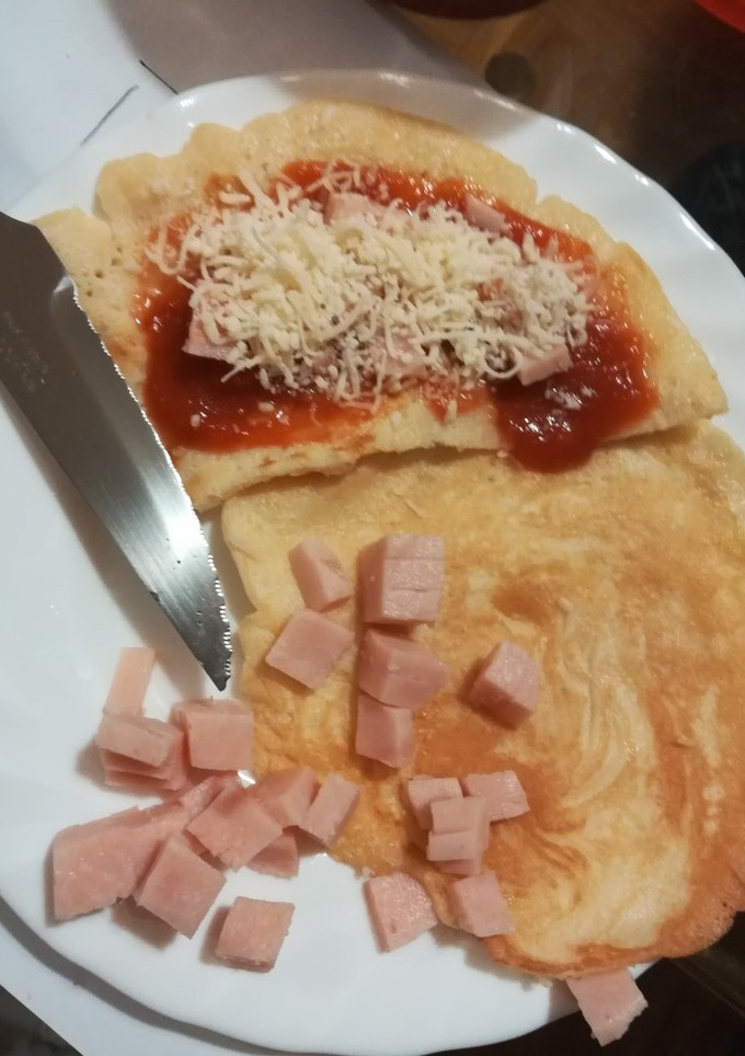 Una foto de Crepes salados