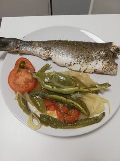 Una foto de Pescado al horno