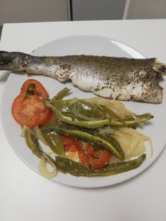 Una foto de Pescado al horno