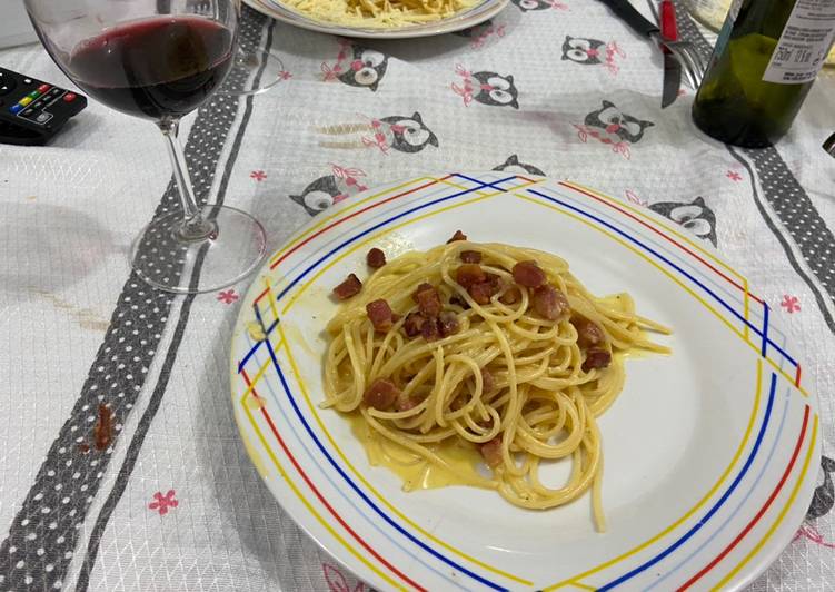 # Macarrão carbonara - Gozhowgos