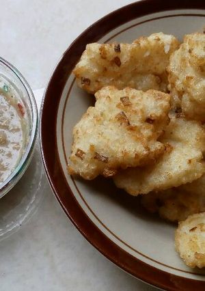 Foto resep Cireng Nasi Saos Kacang