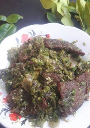 Foto resep Dendeng lado hijau