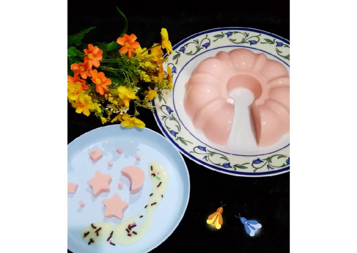 Resep Puding Nutrijell Yoghurt Strawberry oleh Dini Julia Resep Puding Nutrijell Yoghurt Strawberry oleh Dini Julia