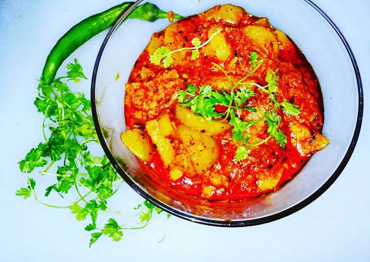 Restro style masala tinda