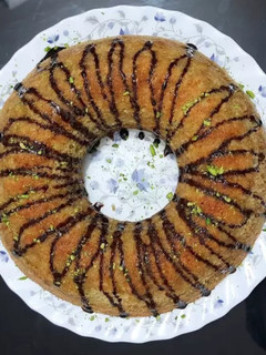 عکسی از دستور کیک ساده😋