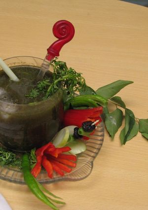A picture of Mango cooler.