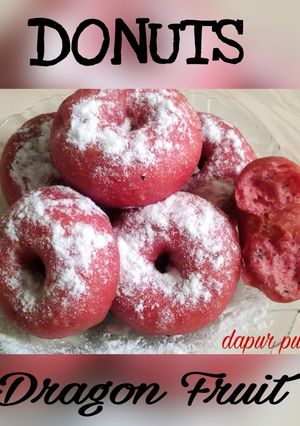 Foto resep Doanuts dragon fruit